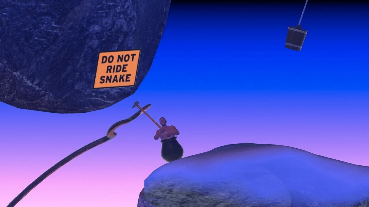 Do not ride snake